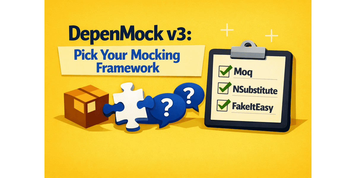 Featured image for DepenMock v3: Pick Your Mocking Framework